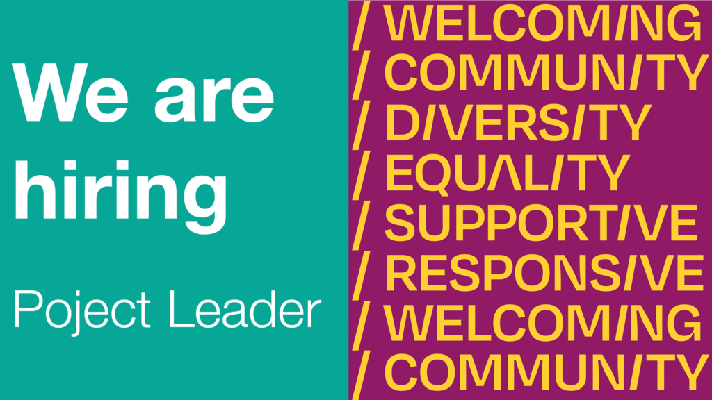 We are hiring Project Leader 2025
