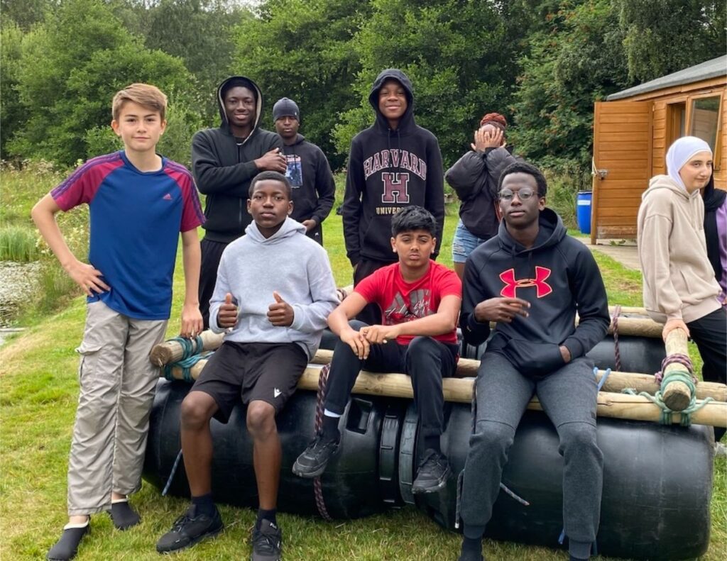 RAft building with SCOREscotland