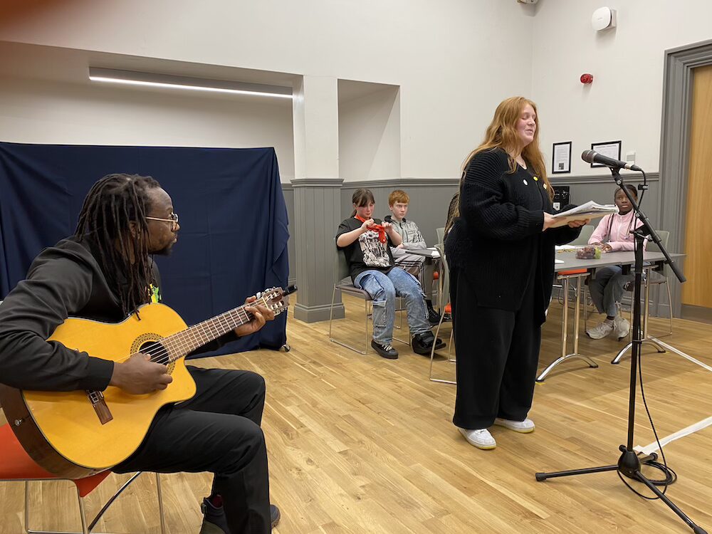 Young people performing at SOCREscotland
