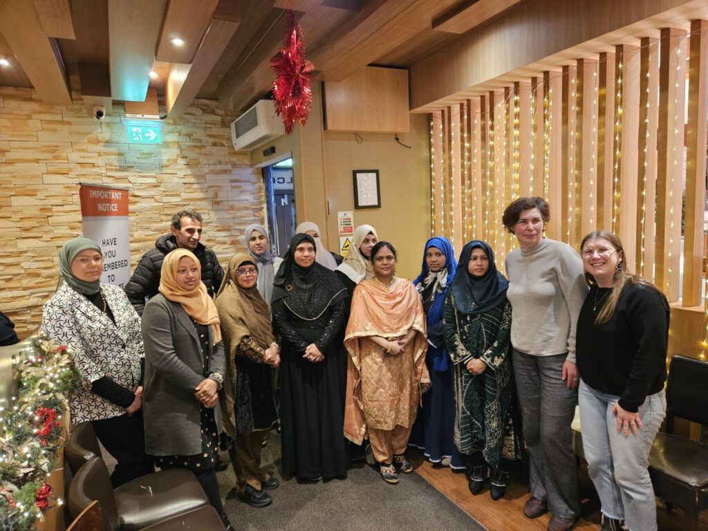 festive meal gathering