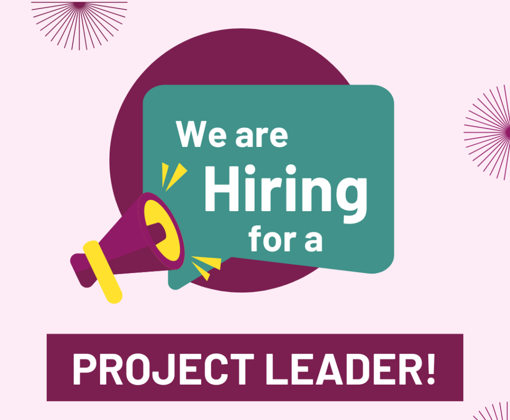 We are hiring Project leader