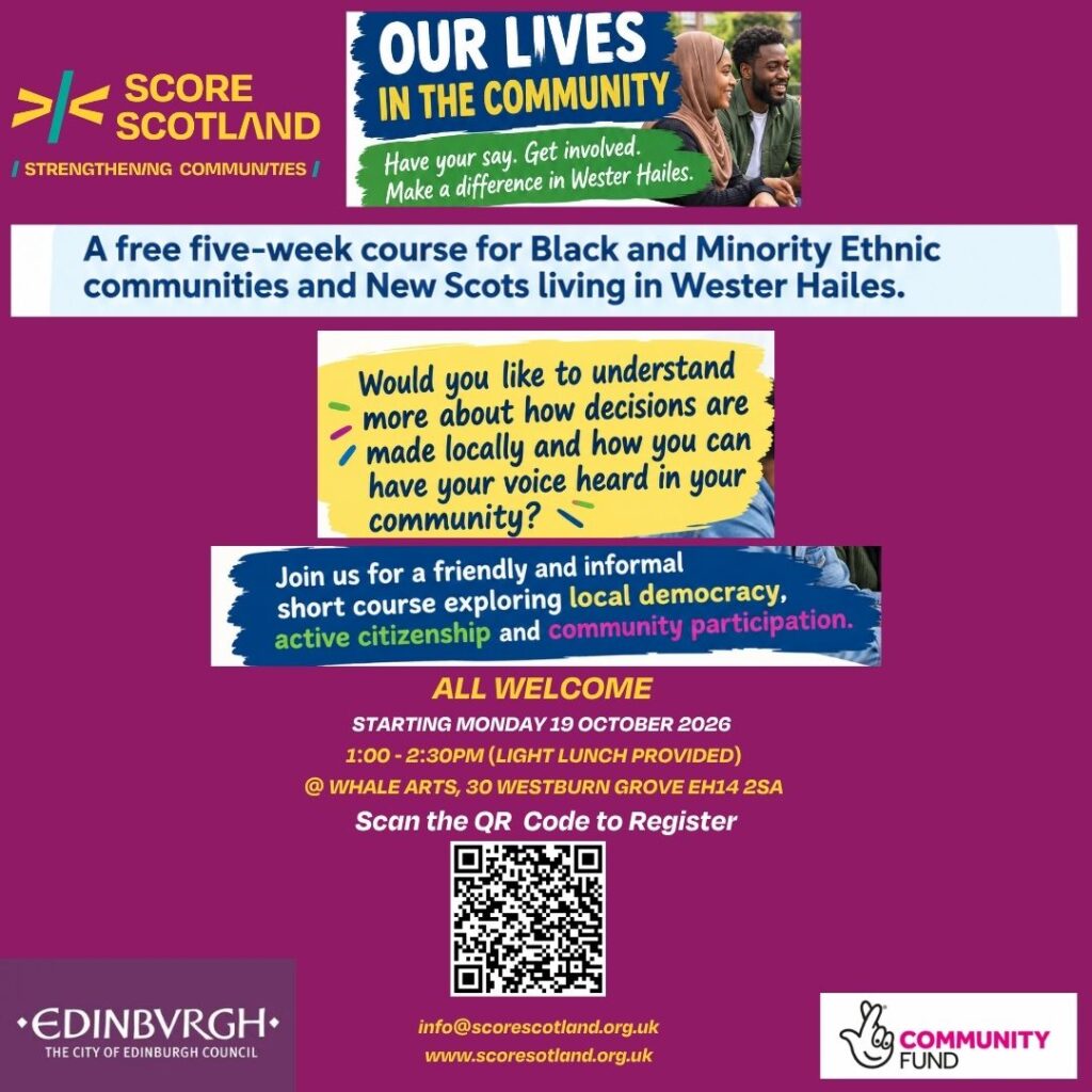 Our Lives in the Community Sept 2026 flyer